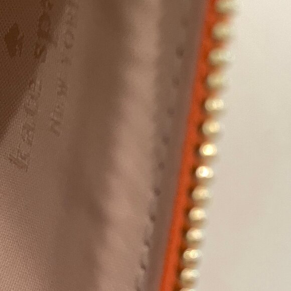 Kate Spade Lucy L-zip Wristlet w/strap /wallet, pink Leather New - Picture 4 of 11